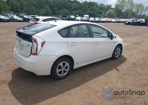 2012 Toyota Prius Two z USA, uszkodzony, nr VIN JTDKN3DU2C5486651